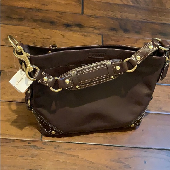 Coach Brown Leather Purse brand new - Picture 2 of 5